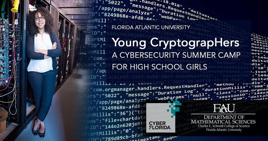 Young CryptograpHers: A Cybersecurity Summer Camp for High School Girls by FAU Department of Mathematical Sciences