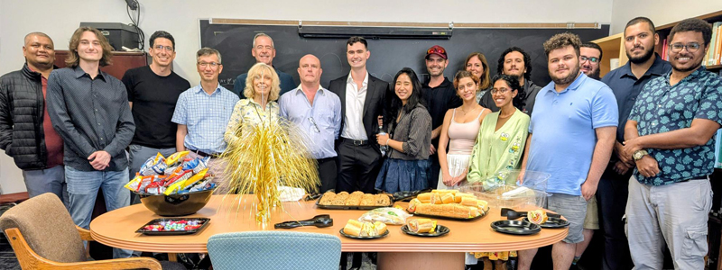 Noah Corbett - Graduated with a Ph.D. in Mathematics on April 1, 2026. Congratulations!