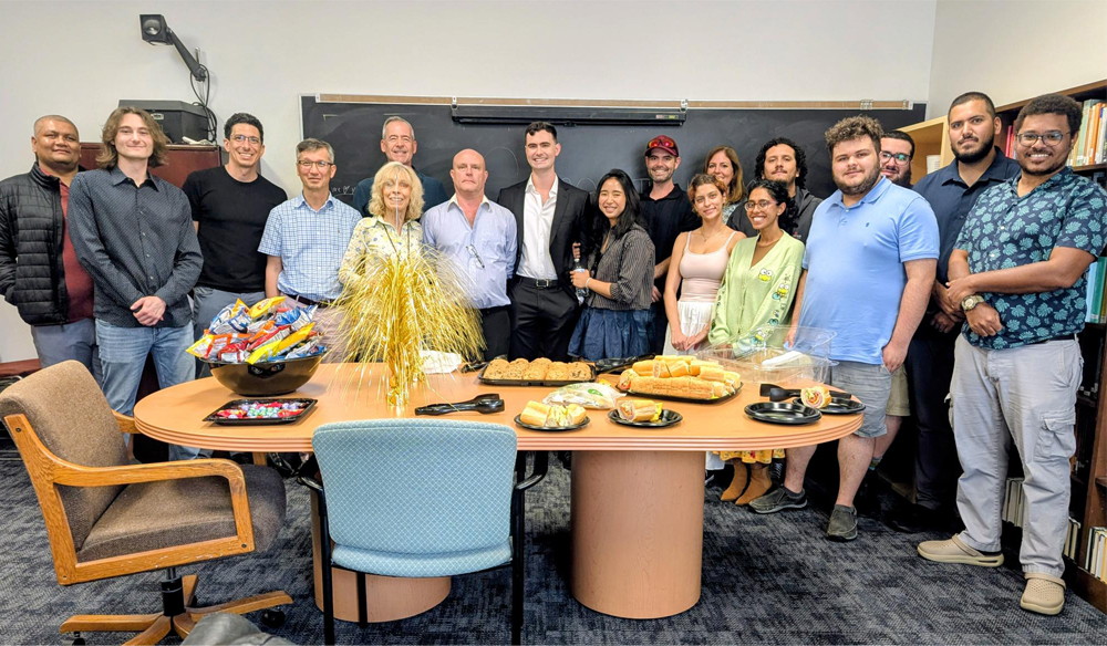 Noah Corbett - Graduated with a Ph.D. in Mathematics on April 1, 2026. Congratulations!